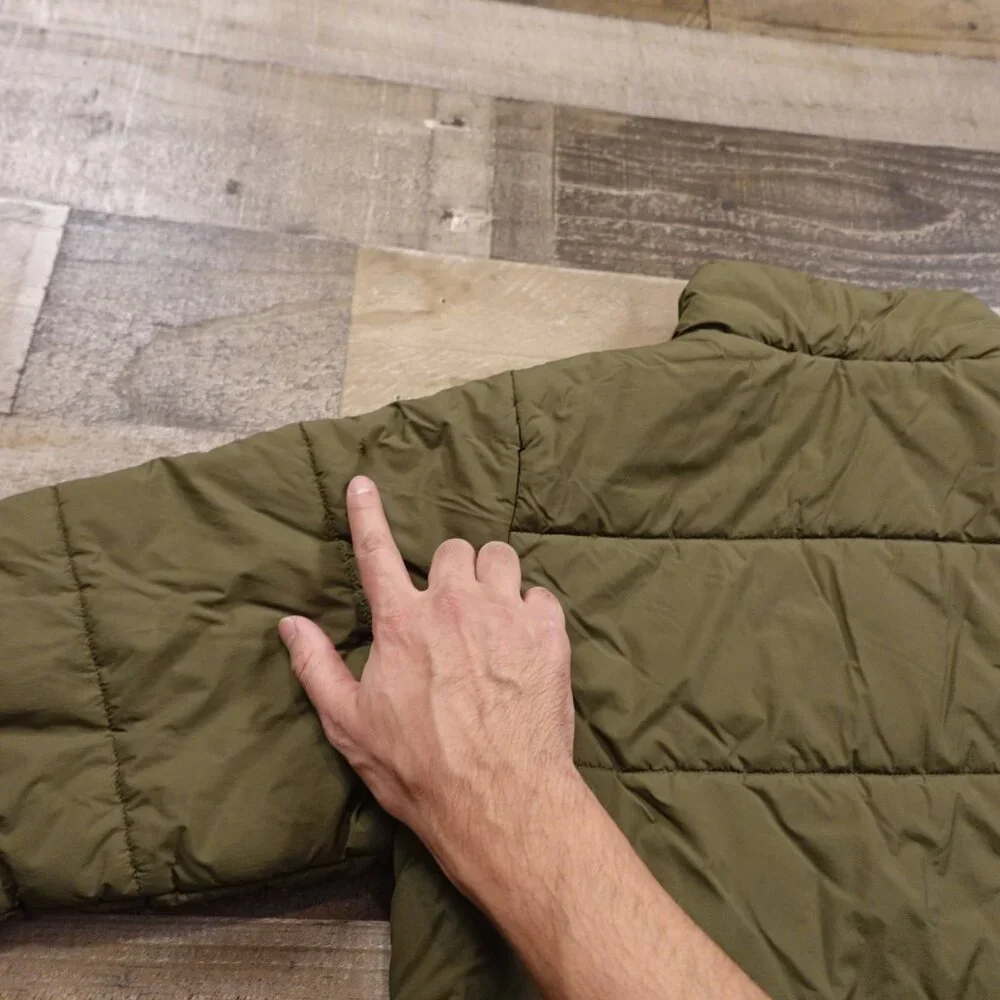REI Co-op Puffer‎ Jacket Boys Large Olive Green Insulated FAIR